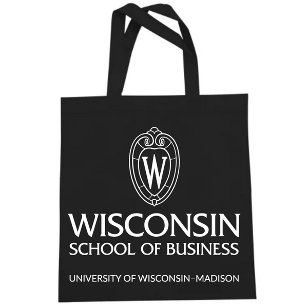 Wisconsin School of Business Black Tote Bag